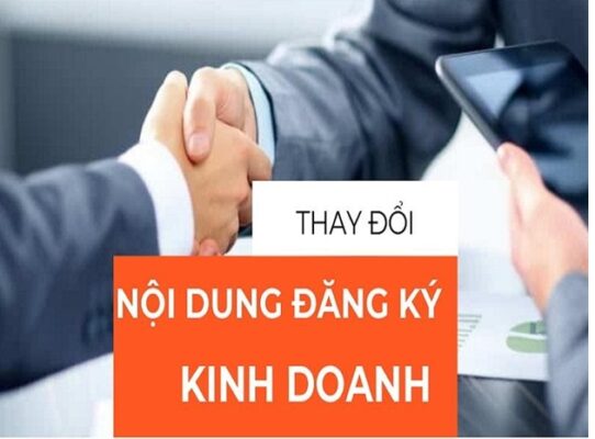 Thay doi thong tin tren giay phep ho kinh doanh ca the